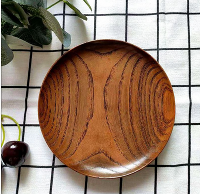 Japanese and Korean Style Premium Solid Wood Dish
