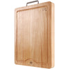 Premium Thick Rubber Wood Rectangular Cutting Board