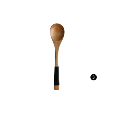 Japanese Style Wood Cutlery - Knife Fork Spoon