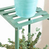 Nordic Style 2 Tier Wooden Balcony Flower / Potted Plant Stand - Bamboo Flower Stand - Living - Wood Flower Stand
