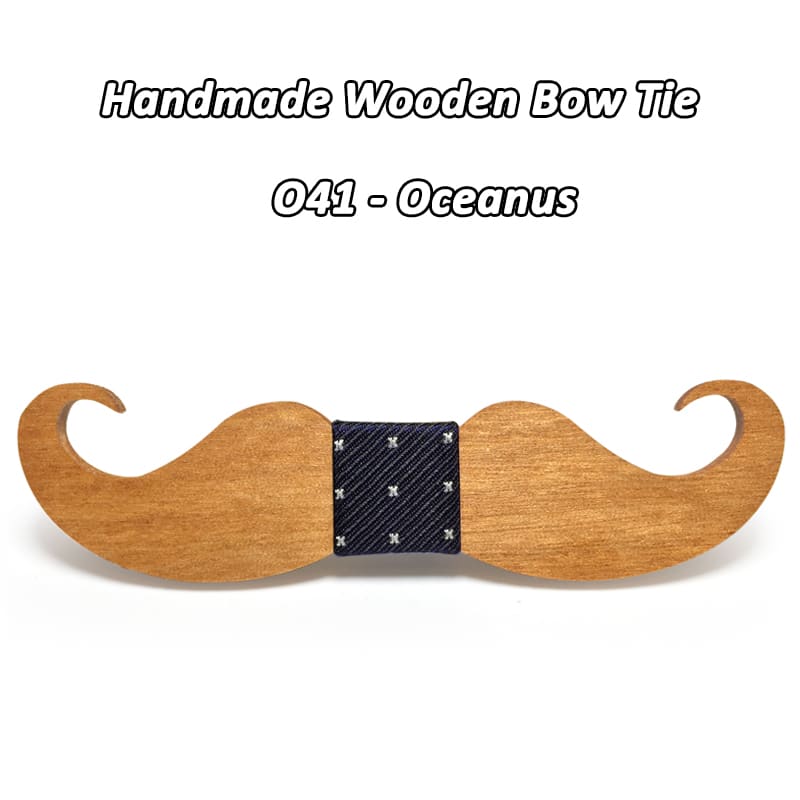Trendy Wood Beard Bow Tie - Fashion - Jewel - Wood Fashion - Wood Tie