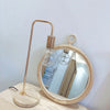 Art retro bamboo woven hanging mirror