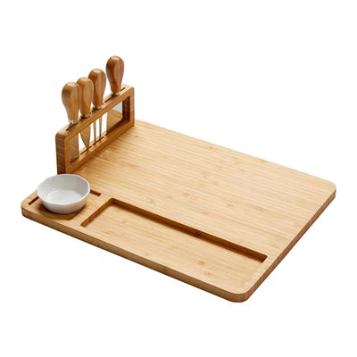 Versatile Bamboo Cheese Board - A Sustainable & Stylish Addition to your Kitchen