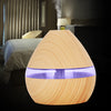 USB Wood Grain Humidifier Aroma Diffuser With Two Buttons