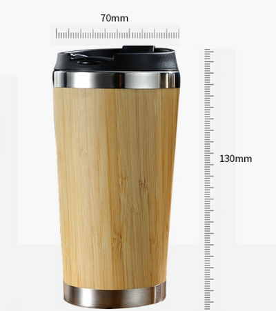Versatile Bamboo Coffee Cup - Perfect for Home. Office & On-The-Go