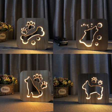 Premium & Trendy LED Wood Light