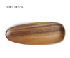 Japanese and Korean Style Acacia Wood Special Shaped Wooden Tray