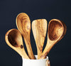 Handmade Solid Olive Wood Kitchen Porridge Spoon