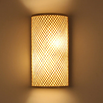 Bamboo And Wood Special Wall Lamp