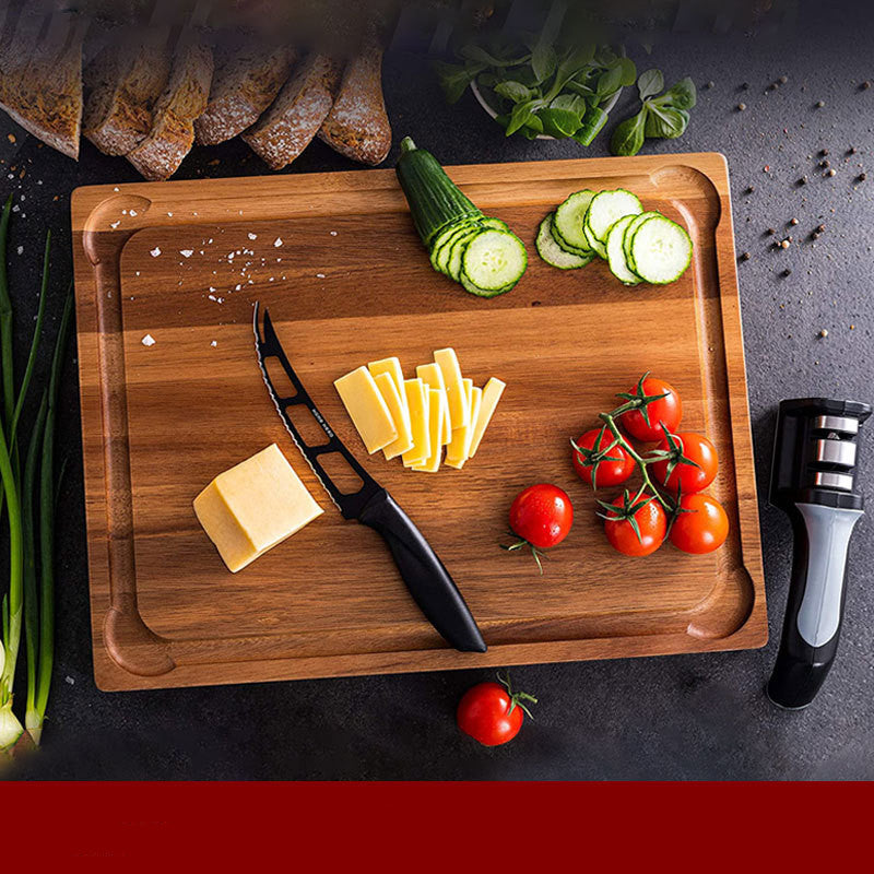 Solid Acacia Wood Chopping Board & Steak Board