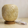 Nordic Bamboo Strip Woven Decorative Table Lamp