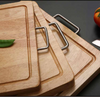 Premium Thick Rubber Wood Rectangular Cutting Board