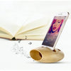 Wood Mobile Amplifier - Living - Natural Office - Office - Wooden Mobile Amplifier