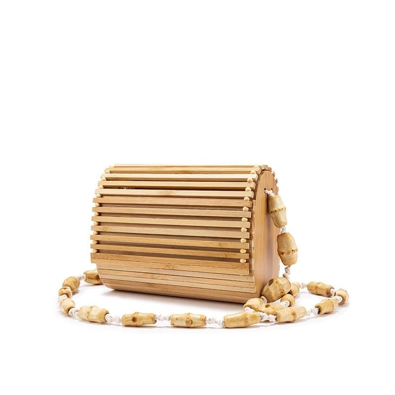 Stylish Women’s Bamboo Shoulder Bag - Bag - Bamboo Bag - Fashion - Hand Bags - Wood Fashion