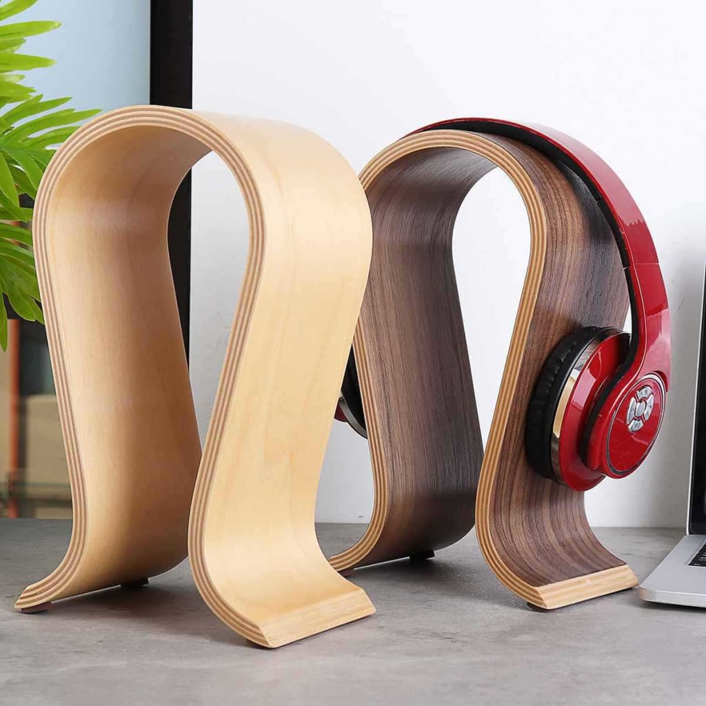 Creative Wood Headset Display Stand - NaturalGoodz