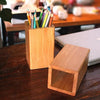 Bamboo Pen / Chopstick Holder - Kitchen - Living - Natural Office - Office - Wooden Chopstick Holder