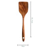 Modern & Sleek Acacia Wood - Spatula Spoon Cutlery Set - Kitchen - Wood Cutlery - Wood Kitchenware - Wood Spatula - Wood Spoon