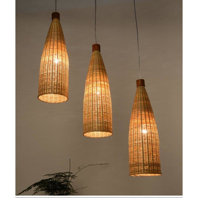 Creative Art Pastoral Style Individuality Bamboo Chandelier - Bamboo Chandelier - Chandelier - Natural Chandelier - Wood Chandelier