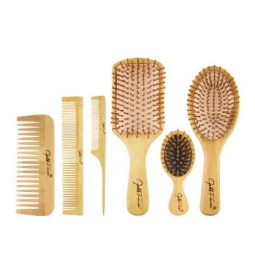 Bamboo Hair Styling Comb Set - Natural Comb - Natural Hair Styling - Personal - Wooden Comb