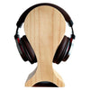 Stylish Solid Wood Headset Display Stand - Living - Natural Office - Office - Wooden Headphone Display - Wooden Headphone Stand
