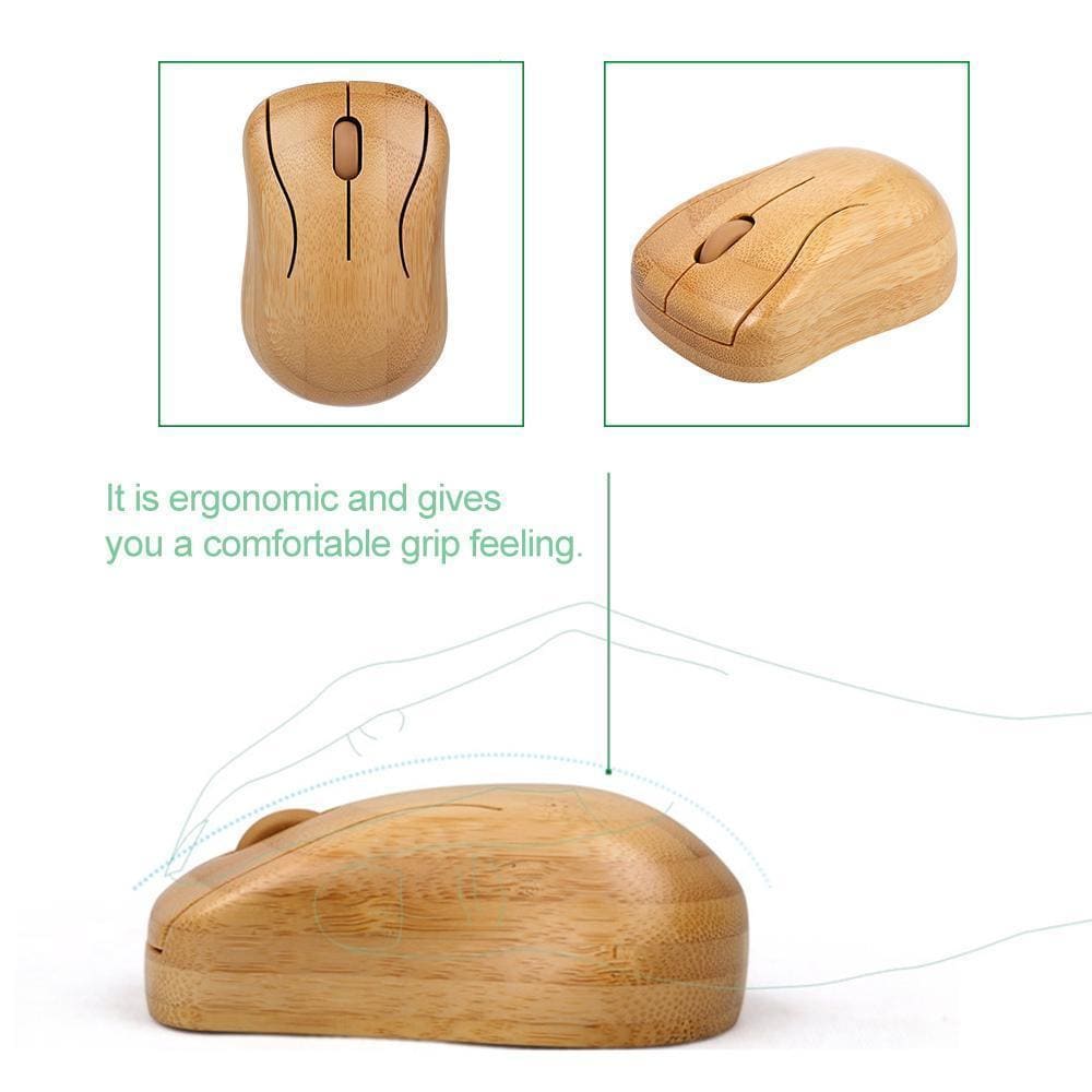 Wooden Mouse Wireless