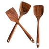 Modern & Sleek Acacia Wood - Spatula Spoon Cutlery Set - Kitchen - Wood Cutlery - Wood Kitchenware - Wood Spatula - Wood Spoon