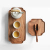 Creative Lace Black Walnut Solid Wood - Table Tea Pot Holder/Tray - Dining - Walnut Tray - Wood Kitchenware - Wood Tray