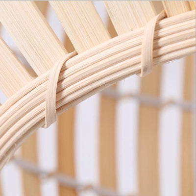 Japanese Style Creative Art Bamboo Rattan Chandelier - Bamboo Chandelier - Chandelier - Natural Chandelier - Wood Chandelier