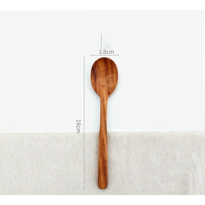 Japanese Style Solid Wood - Spoon / Dessert Spoon / Jam Knife - Dining - Kitchen - Wood Kitchenware - Wood Knife - Wood Spatula
