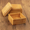 Lotus Wood Soap Box - Unique Crafted - Bamboo Soap Case - Personal - Wash - Wood Soap Case